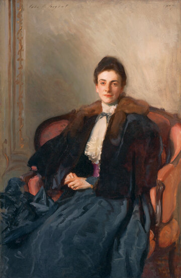 ジョン・シンガー・サージェント《ハロルド・ウィルソン夫人》1897年　東京富士美術館蔵　※3月16日まで展示　